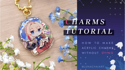 How to make acrylic charms at home