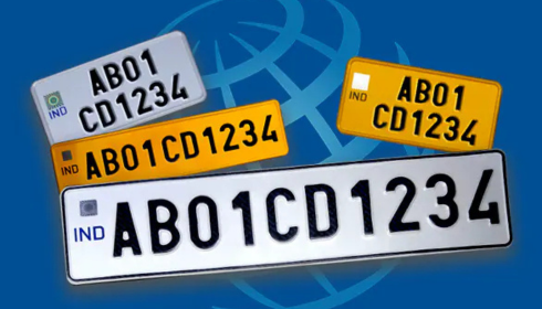 hsrp number plate booking